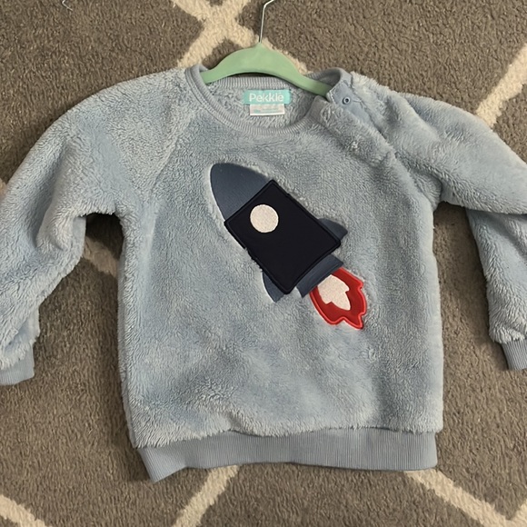 3 fuzzy sweaters - 24 month sizing - brand new, washed but never worn - Picture 3 of 3